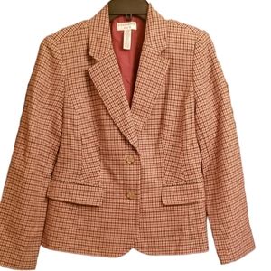 Covington Vintage Houndstooth Tweed Blazer